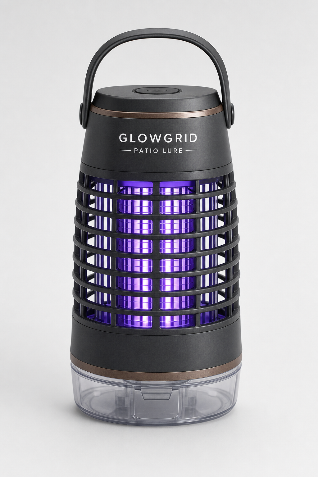 GlowGrid Patio Lure lantern on a neutral studio background